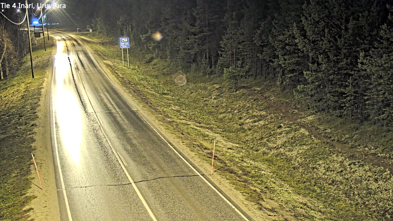 Kelikamerat Kuva Tie 4 Inari, Uruvaara, Inari, Lappi