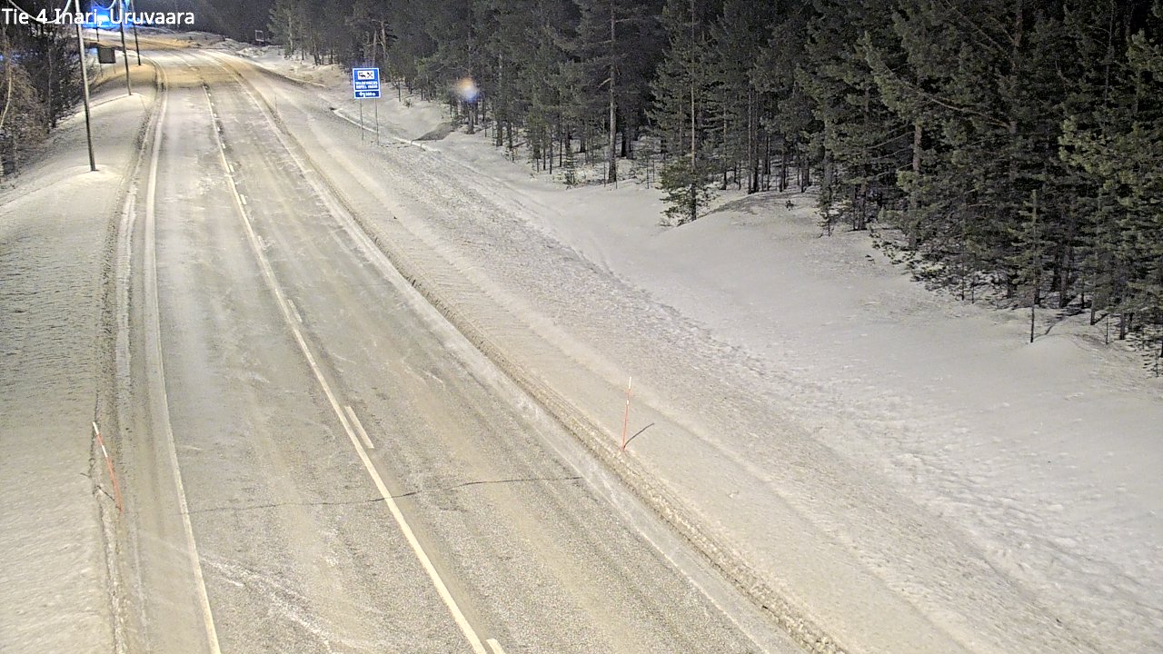 Kelikamerat Kuva Tie 4 Inari, Uruvaara, Inari, Lappi