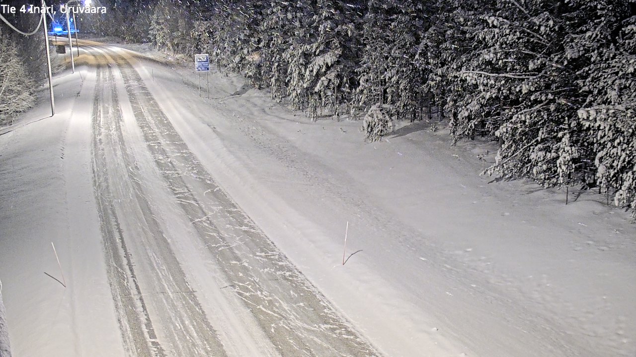 Kelikamerat Kuva Tie 4 Inari, Uruvaara, Inari, Lappi