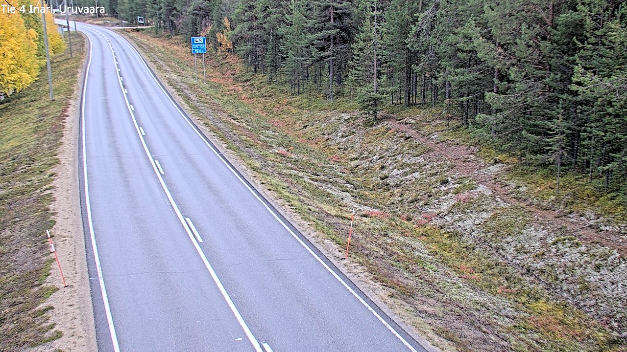 Kelikamerat Kuva Tie 4 Inari, Uruvaara, Inari, Lappi