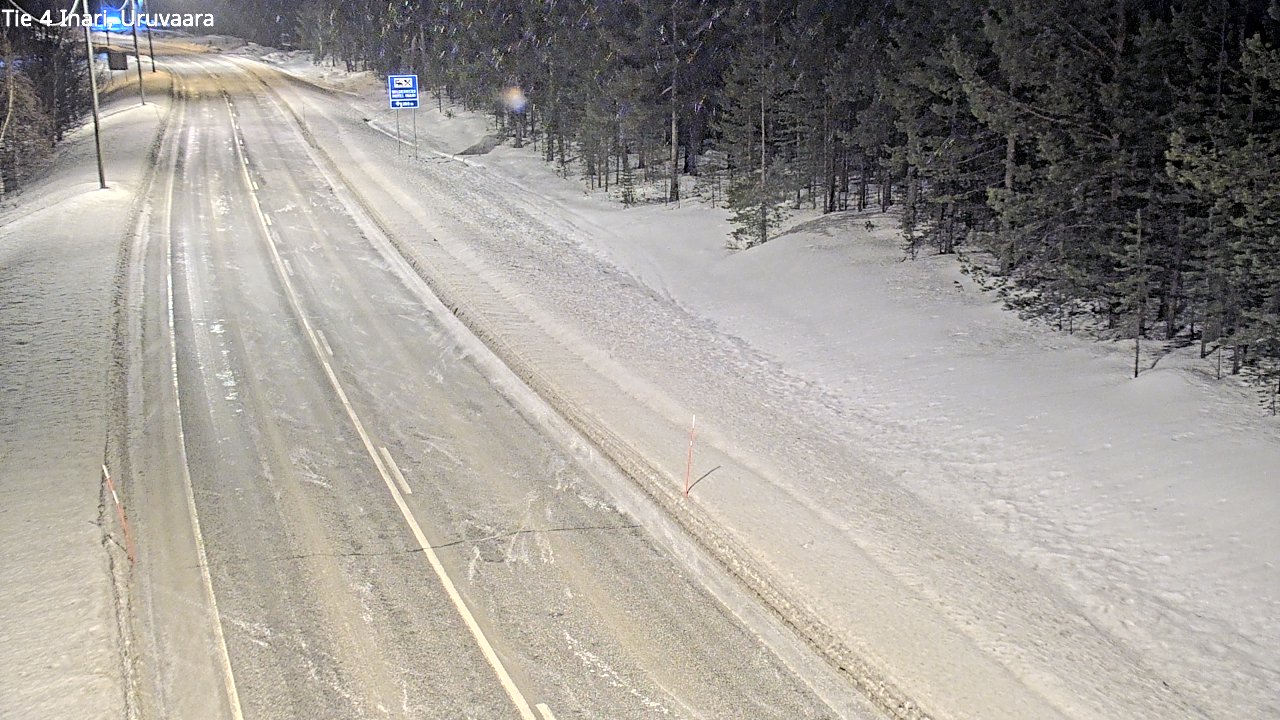 Kelikamerat Kuva Tie 4 Inari, Uruvaara, Inari, Lappi