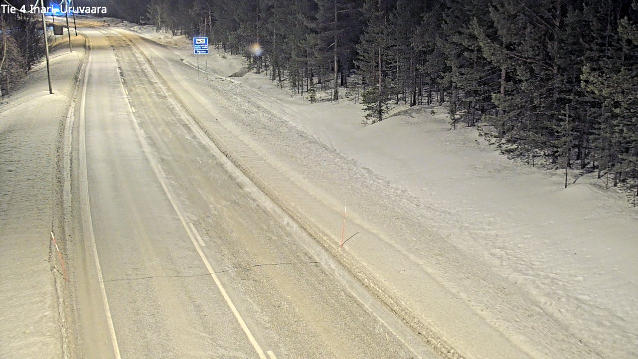 Kelikamerat Kuva Tie 4 Inari, Uruvaara, Inari, Lappi