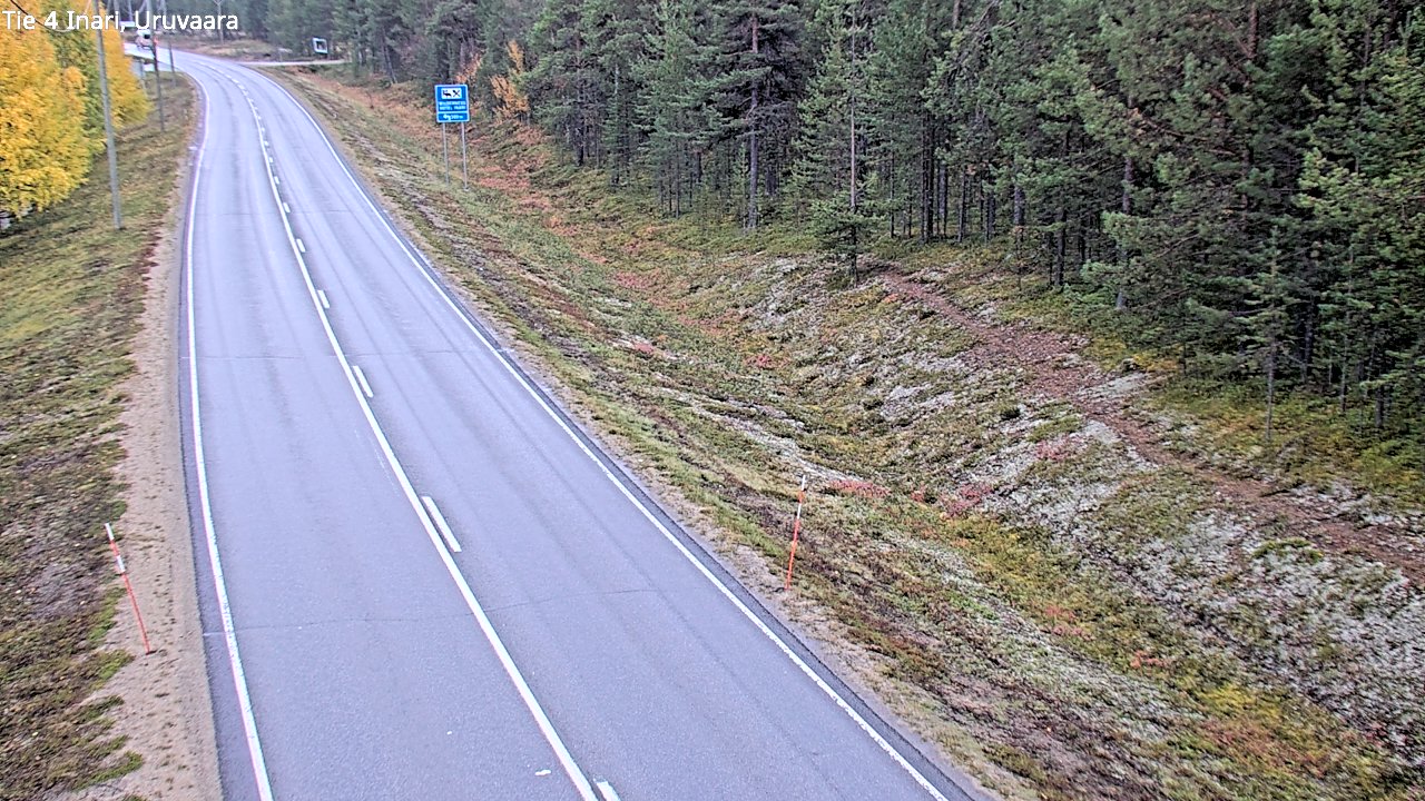 Kelikamerat Kuva Tie 4 Inari, Uruvaara, Inari, Lappi
