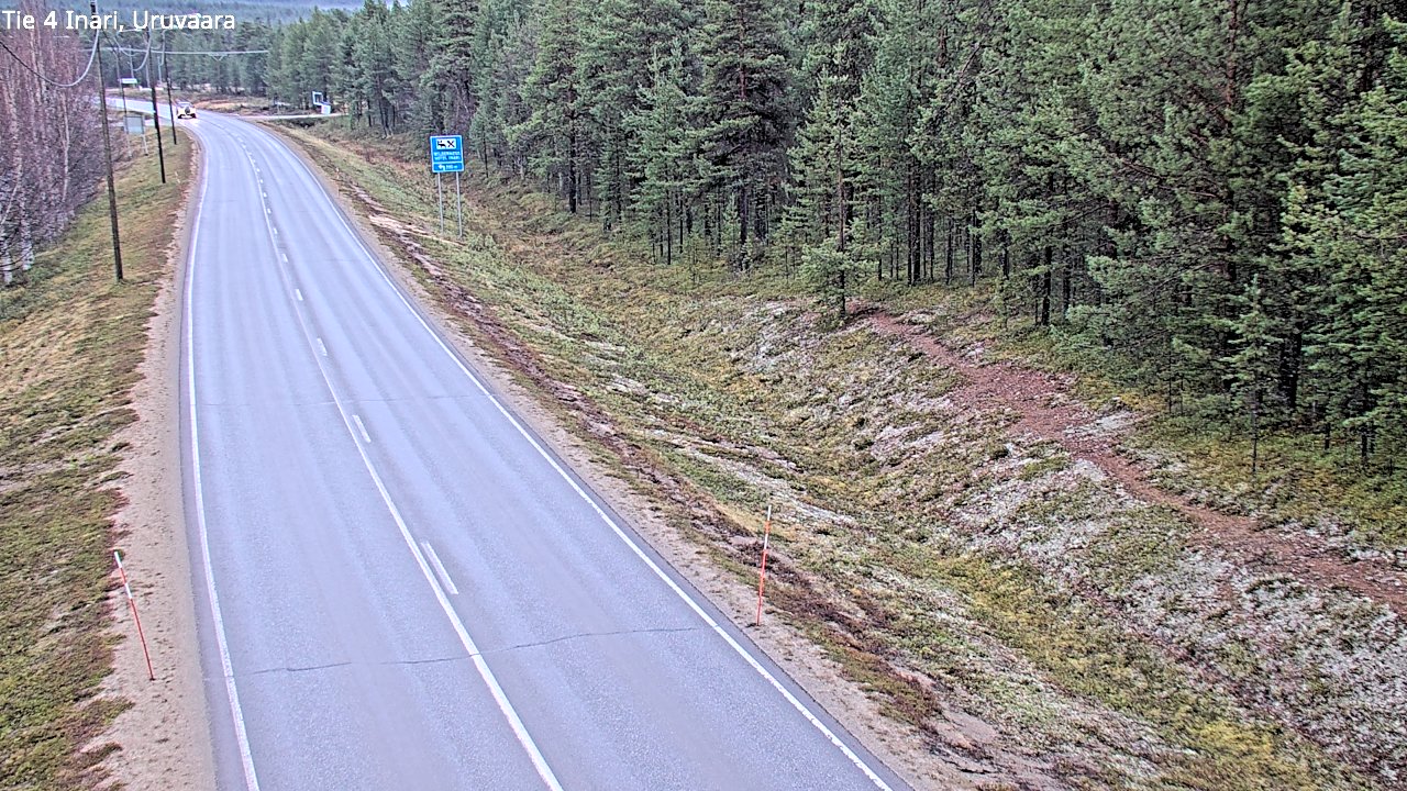 Kelikamerat Kuva Tie 4 Inari, Uruvaara, Inari, Lappi