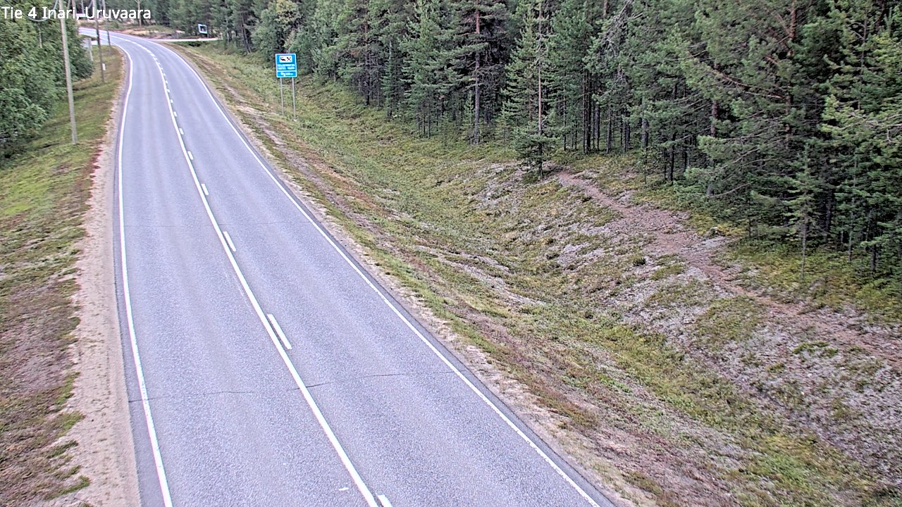 Kelikamerat Kuva Tie 4 Inari, Uruvaara, Inari, Lappi