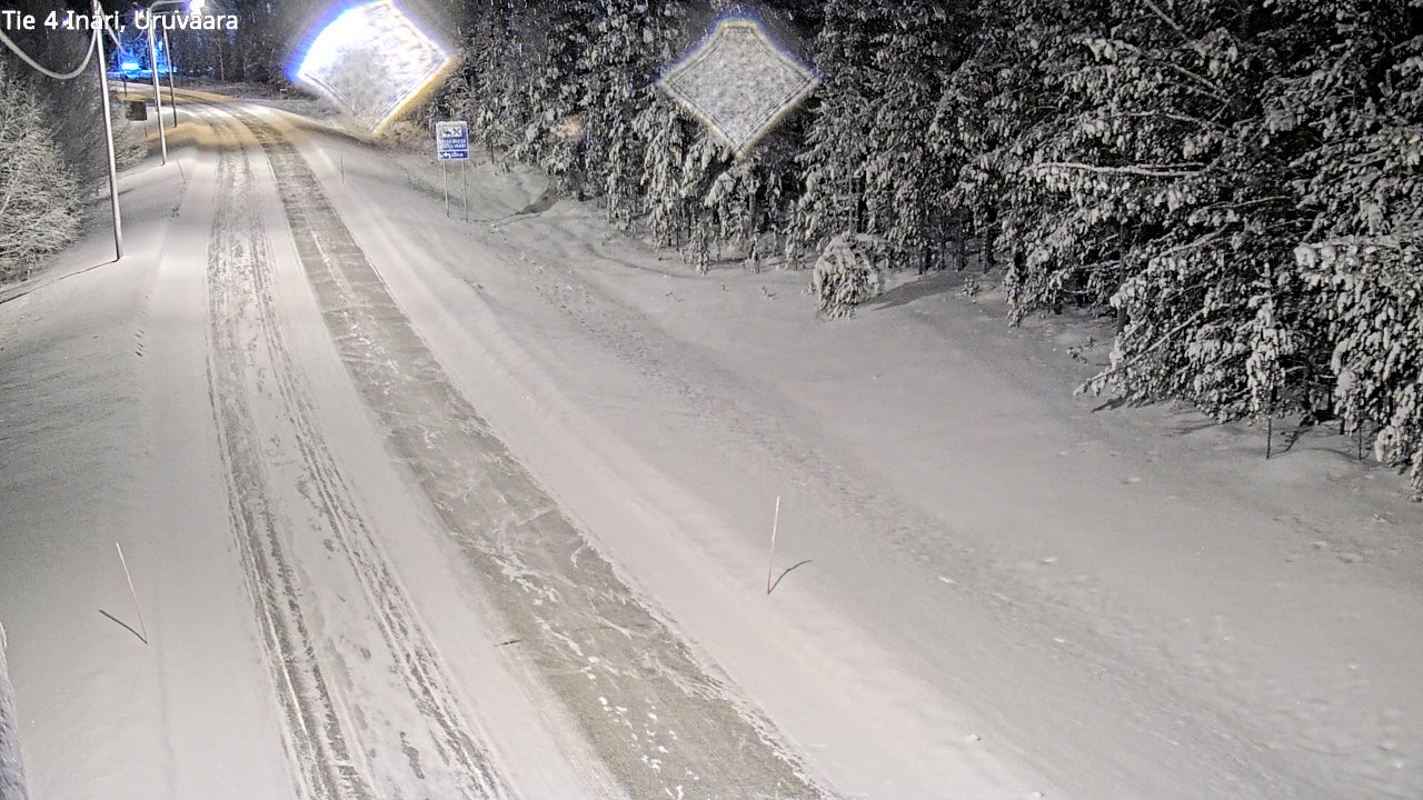 Kelikamerat Kuva Tie 4 Inari, Uruvaara, Inari, Lappi