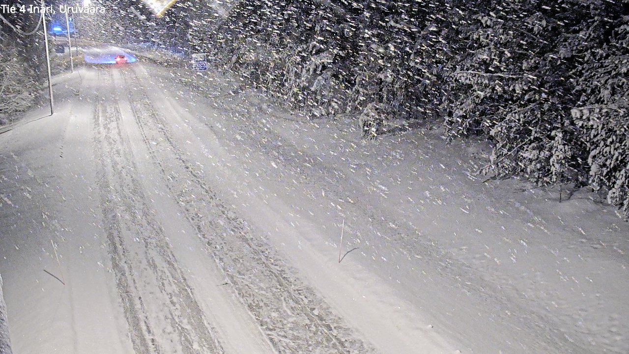 Kelikamerat Kuva Tie 4 Inari, Uruvaara, Inari, Lappi