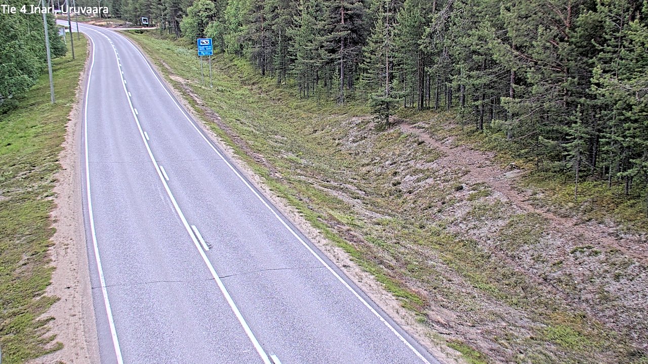 Kelikamerat Kuva Tie 4 Inari, Uruvaara, Inari, Lappi