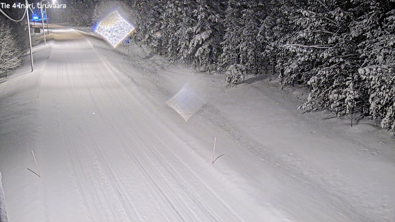 Kelikamerat Kuva Tie 4 Inari, Uruvaara, Inari, Lappi