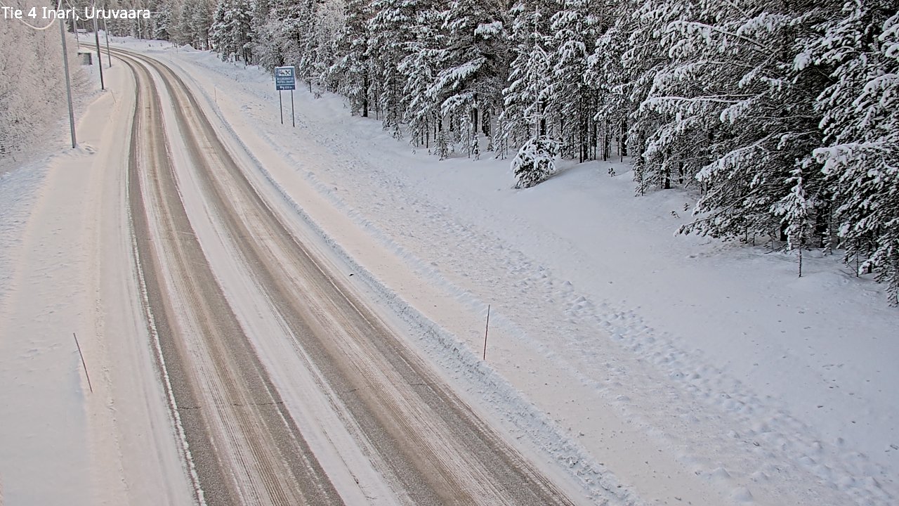 Kelikamerat Kuva Tie 4 Inari, Uruvaara, Inari, Lappi