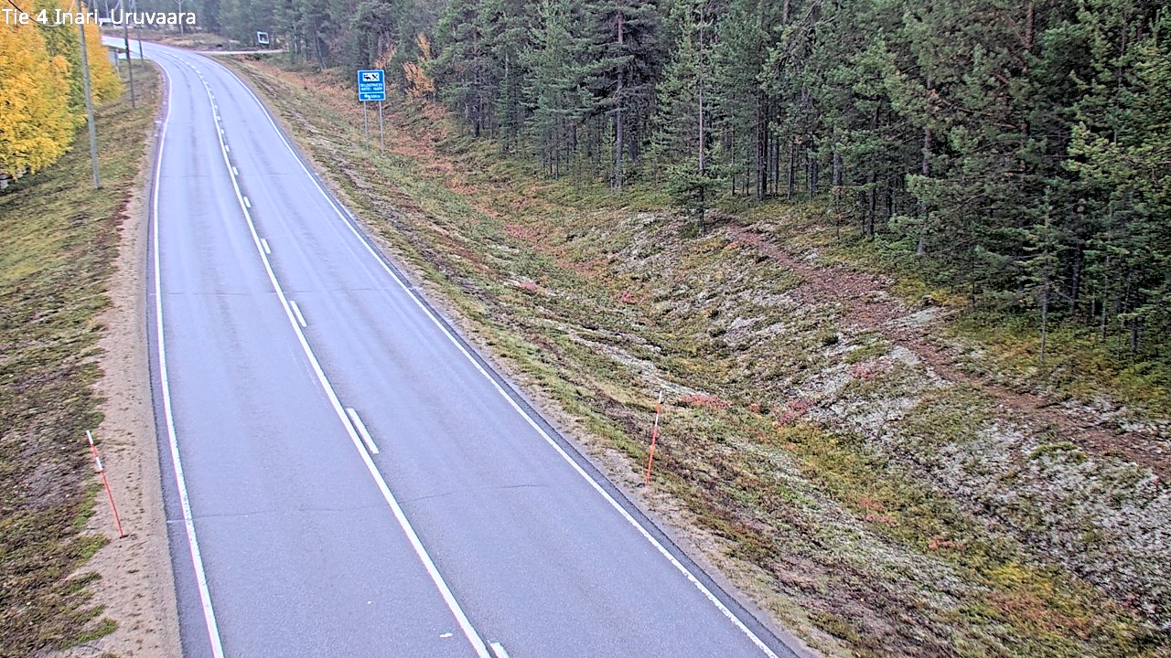Kelikamerat Kuva Tie 4 Inari, Uruvaara, Inari, Lappi