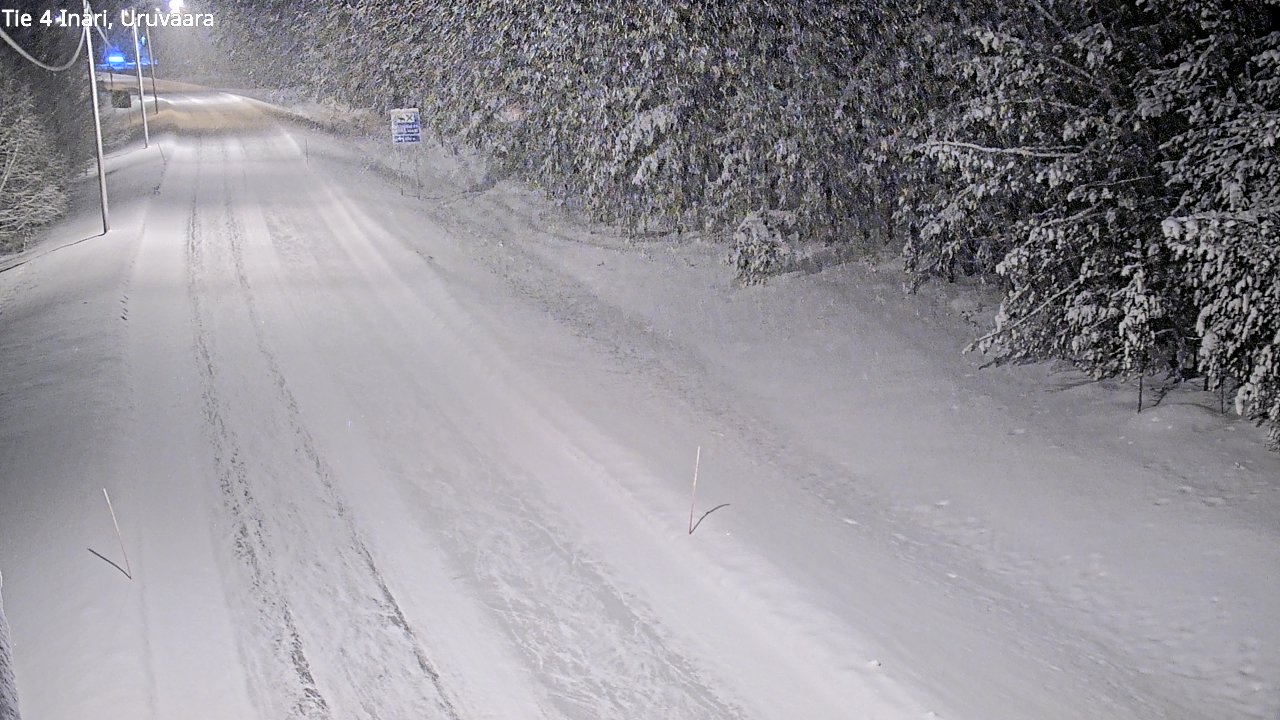 Kelikamerat Kuva Tie 4 Inari, Uruvaara, Inari, Lappi