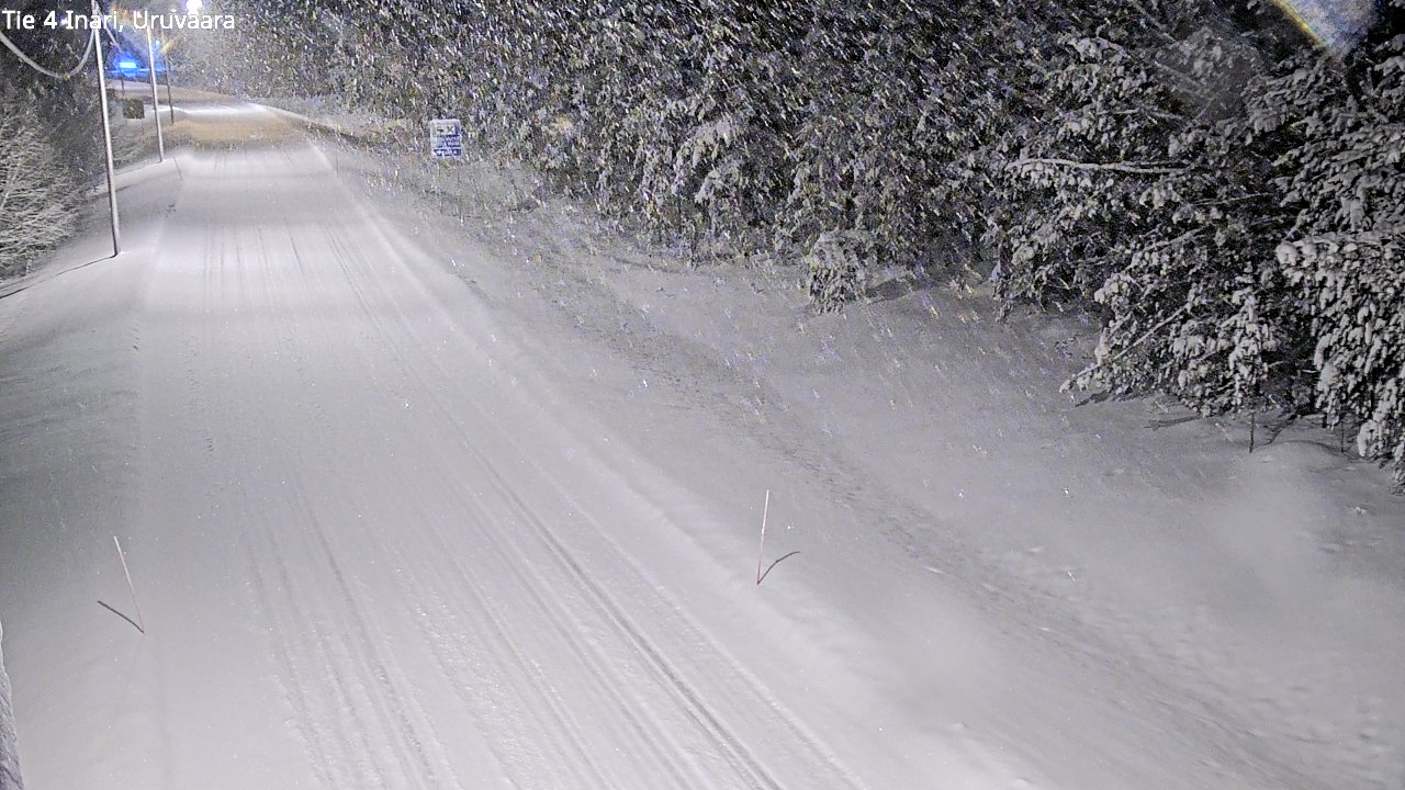 Kelikamerat Kuva Tie 4 Inari, Uruvaara, Inari, Lappi