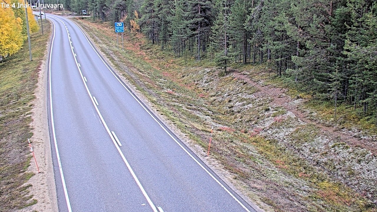 Kelikamerat Kuva Tie 4 Inari, Uruvaara, Inari, Lappi