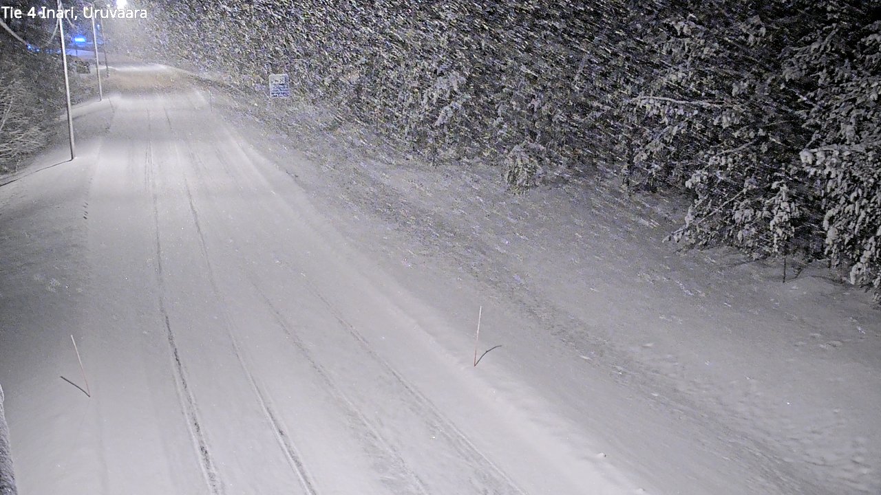Kelikamerat Kuva Tie 4 Inari, Uruvaara, Inari, Lappi