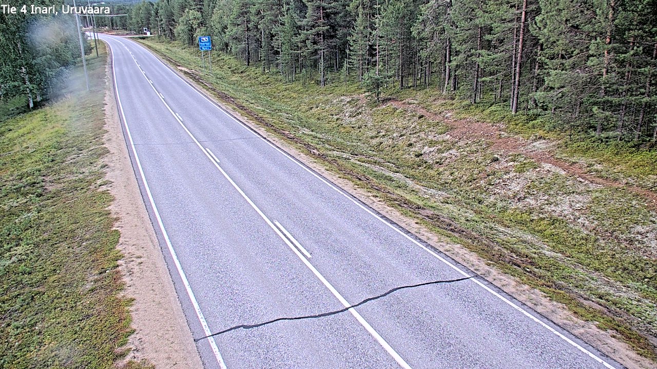 Kelikamerat Kuva Tie 4 Inari, Uruvaara, Inari, Lappi