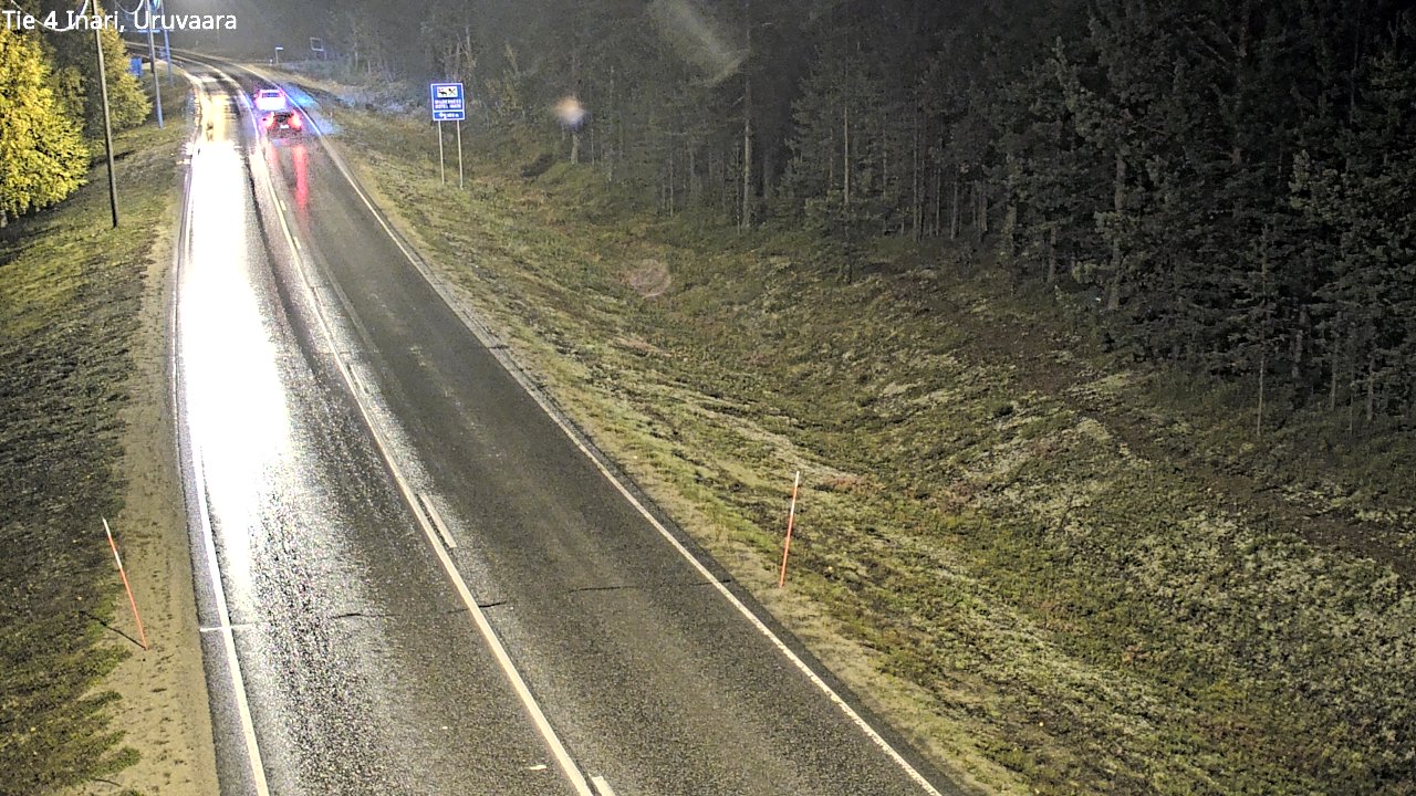 Kelikamerat Kuva Tie 4 Inari, Uruvaara, Inari, Lappi