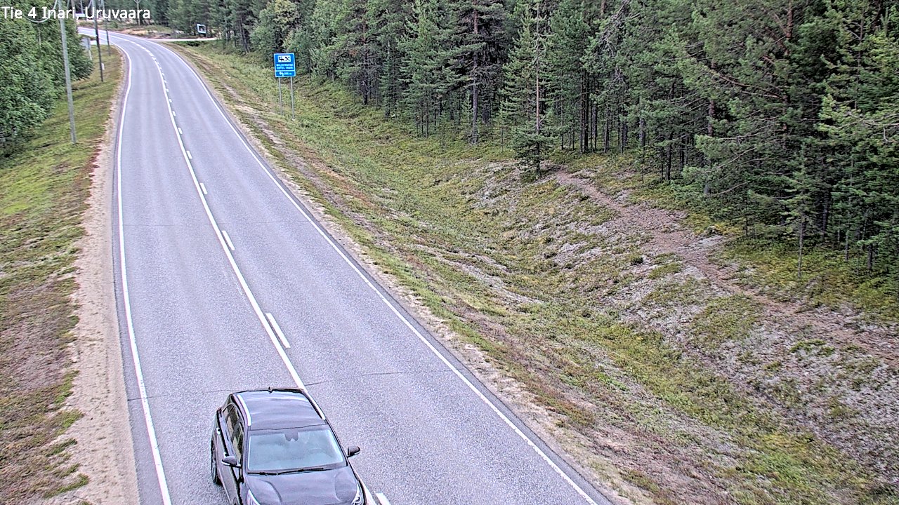 Kelikamerat Kuva Tie 4 Inari, Uruvaara, Inari, Lappi