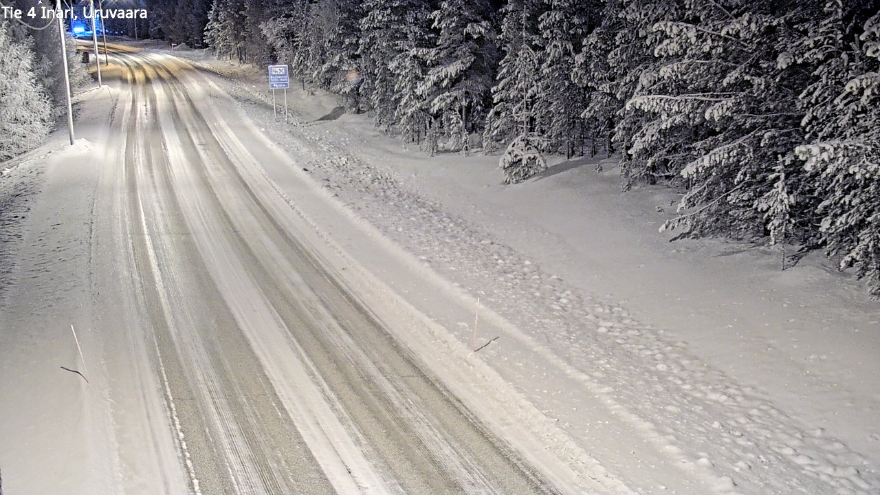 Kelikamerat Kuva Tie 4 Inari, Uruvaara, Inari, Lappi