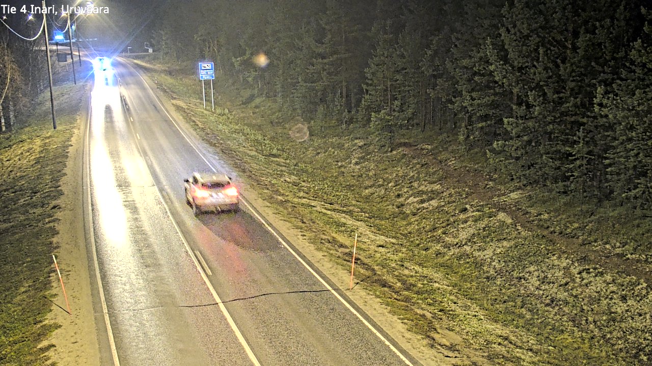 Kelikamerat Kuva Tie 4 Inari, Uruvaara, Inari, Lappi