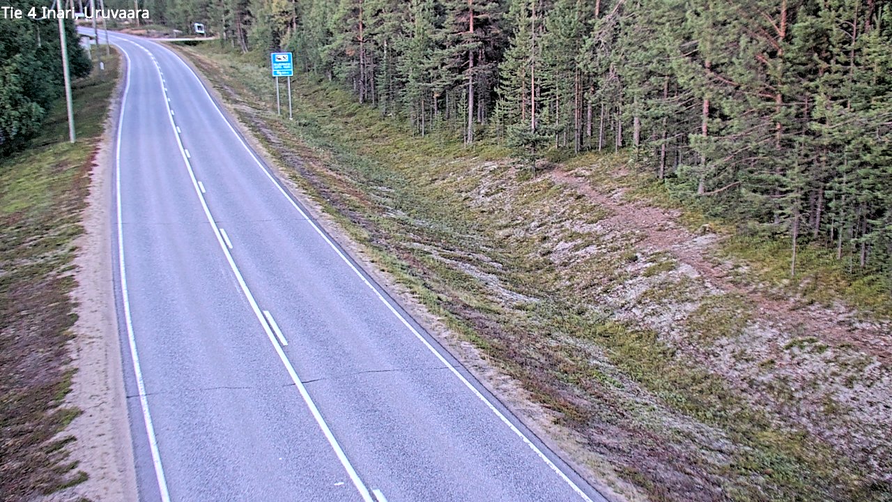 Kelikamerat Kuva Tie 4 Inari, Uruvaara, Inari, Lappi