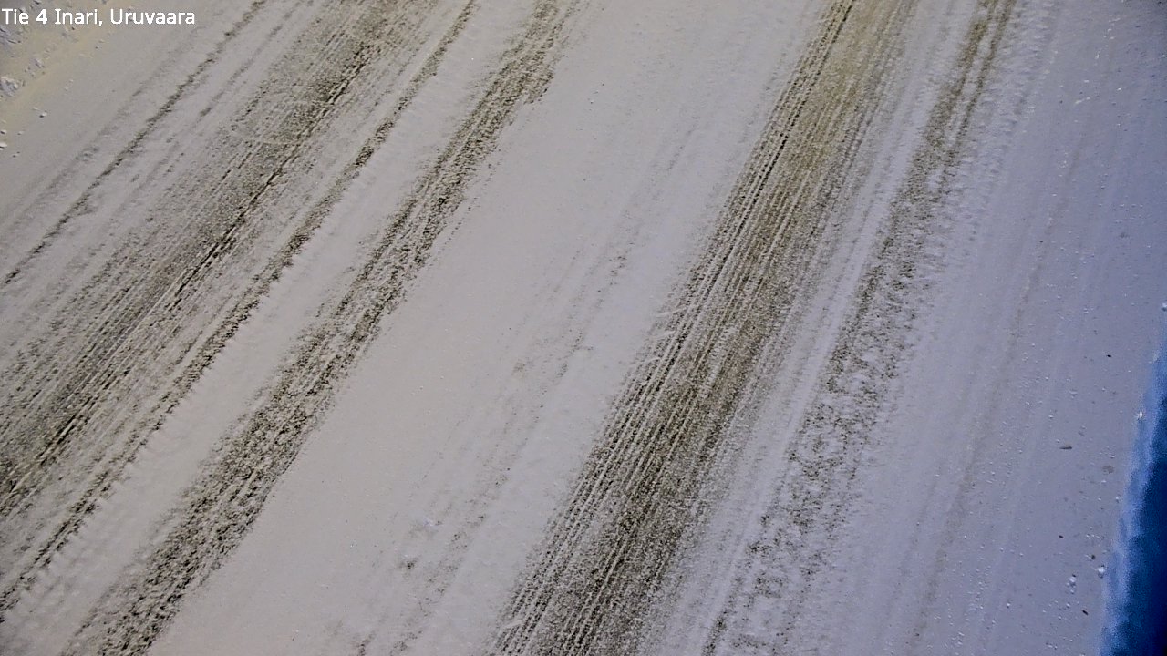 Weather Camera Image Road 4 Inari, Uruvaara, Inari, Lappi