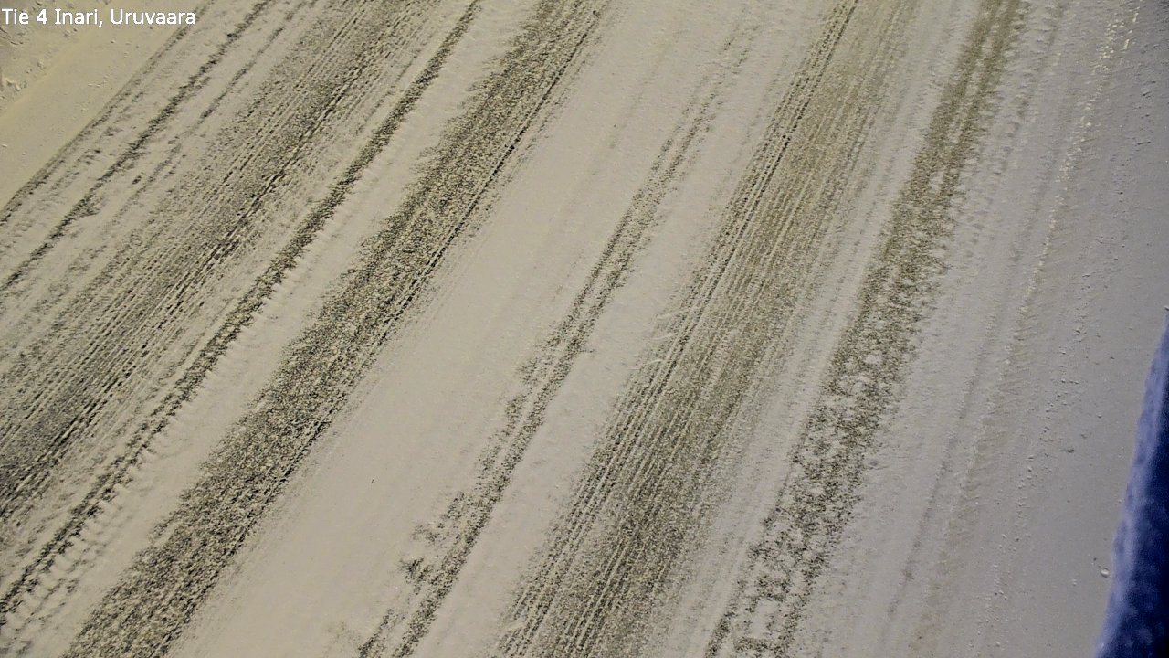 Weather Camera Image Väg 4 Enare, Uruvaara, Inari, Lappi