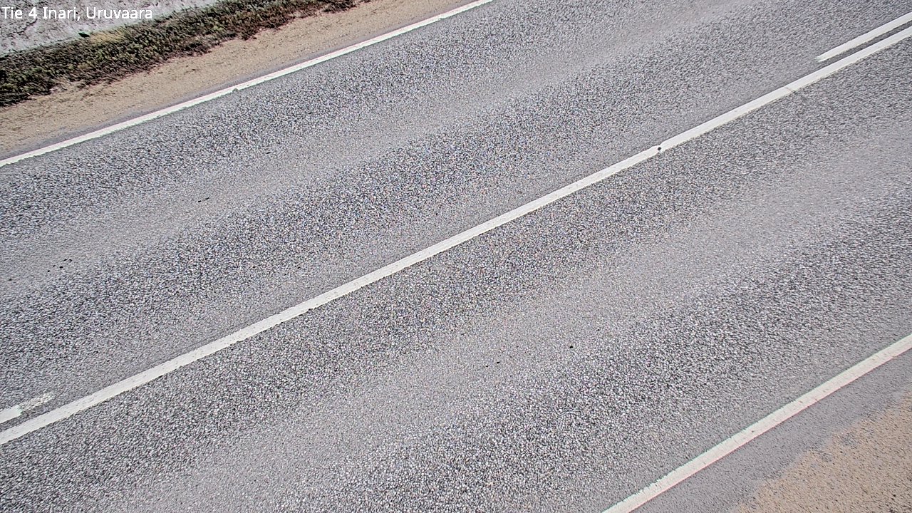 Weather Camera Image Road 4 Inari, Uruvaara, Inari, Lappi