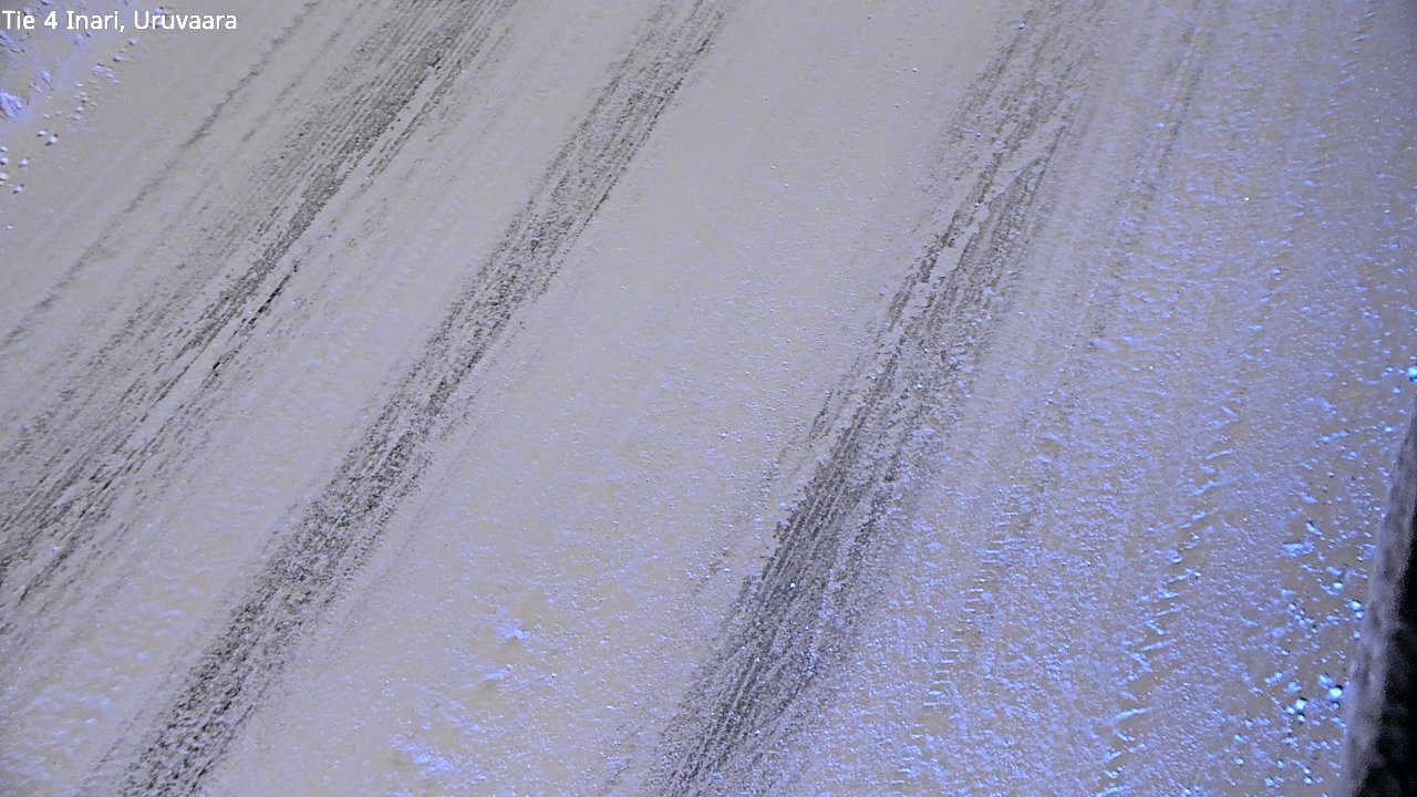 Weather Camera Image Road 4 Inari, Uruvaara, Inari, Lappi