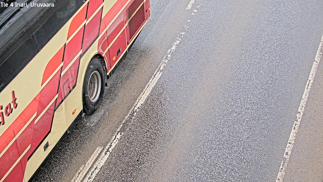 Weather Camera Image Road 4 Inari, Uruvaara, Inari, Lappi