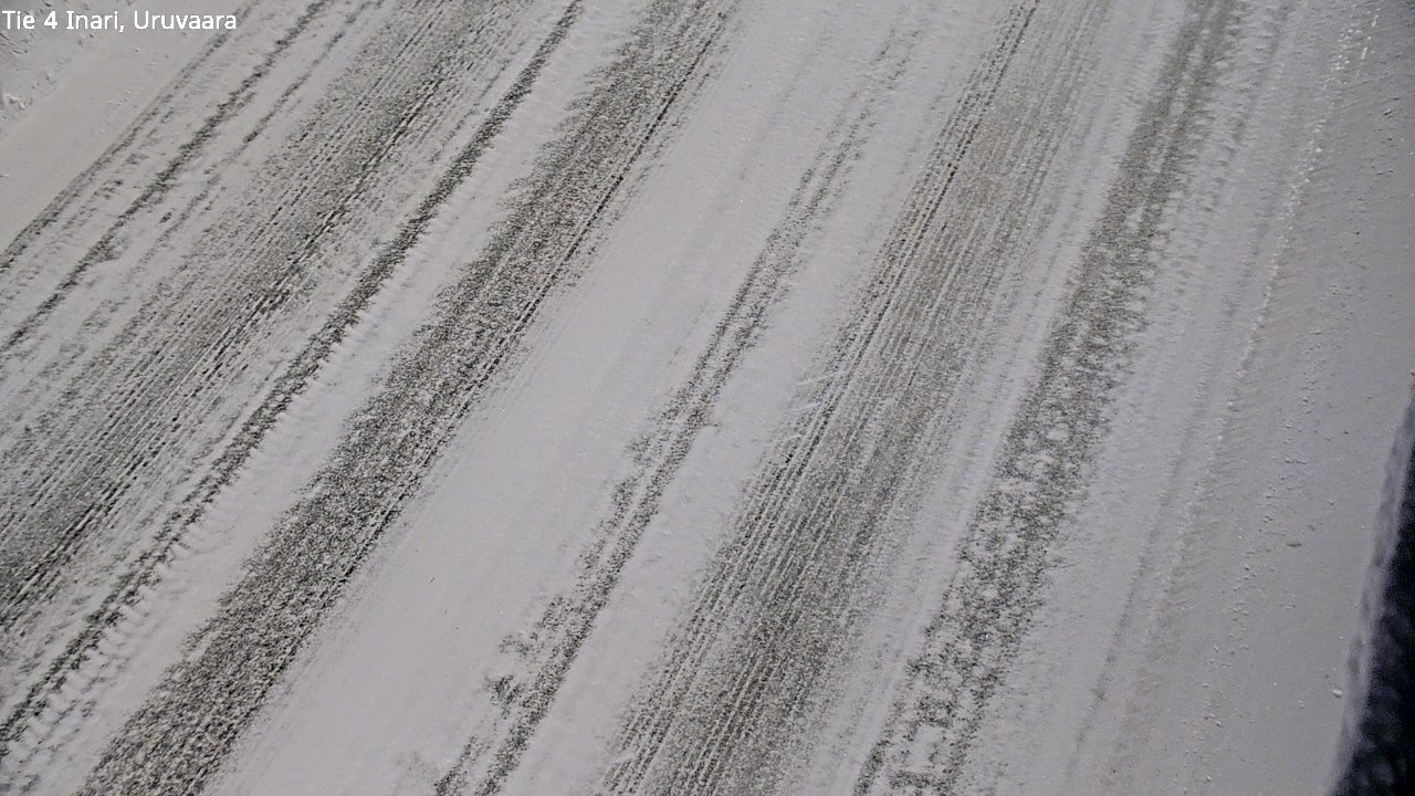 Weather Camera Image Väg 4 Enare, Uruvaara, Inari, Lappi