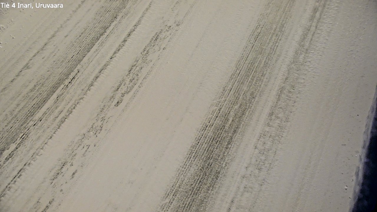 Weather Camera Image Road 4 Inari, Uruvaara, Inari, Lappi