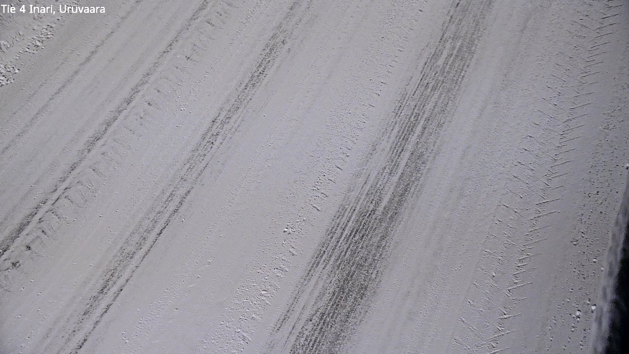 Weather Camera Image Road 4 Inari, Uruvaara, Inari, Lappi