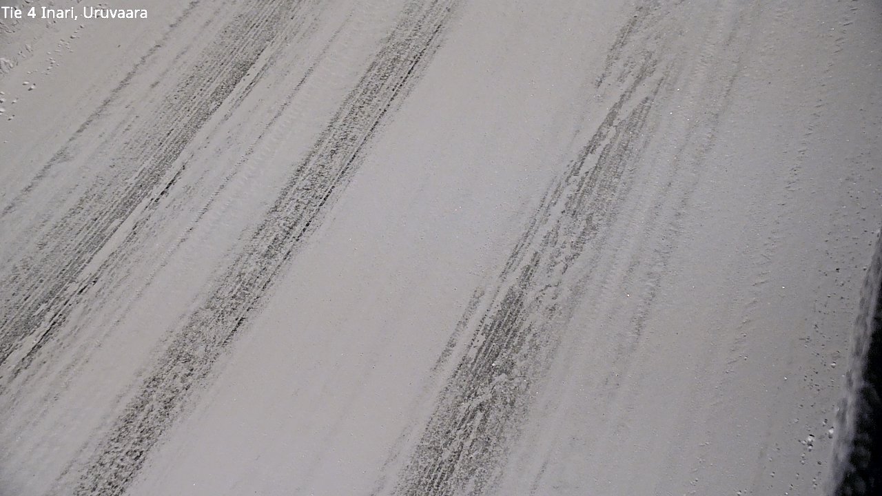 Weather Camera Image Road 4 Inari, Uruvaara, Inari, Lappi