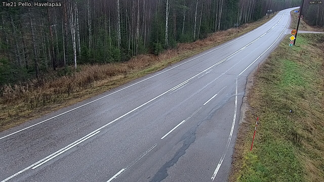 Kelikamerat Kuva Tie 21 Pello, Havelanpää, Pello, Lappi