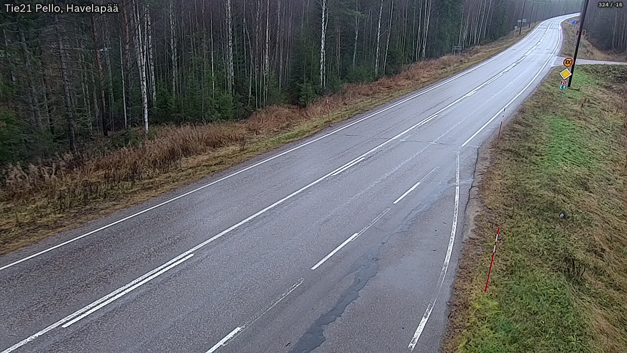 Kelikamerat Kuva Tie 21 Pello, Havelanpää, Pello, Lappi