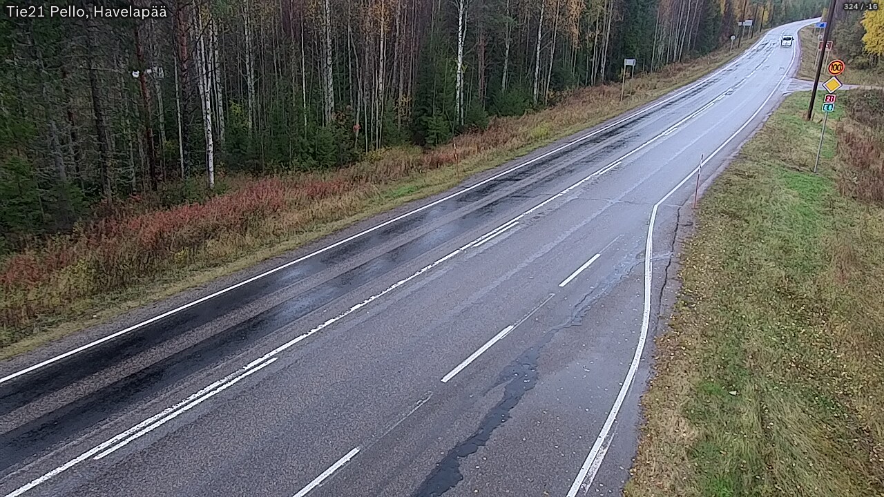 Kelikamerat Kuva Tie 21 Pello, Havelanpää, Pello, Lappi