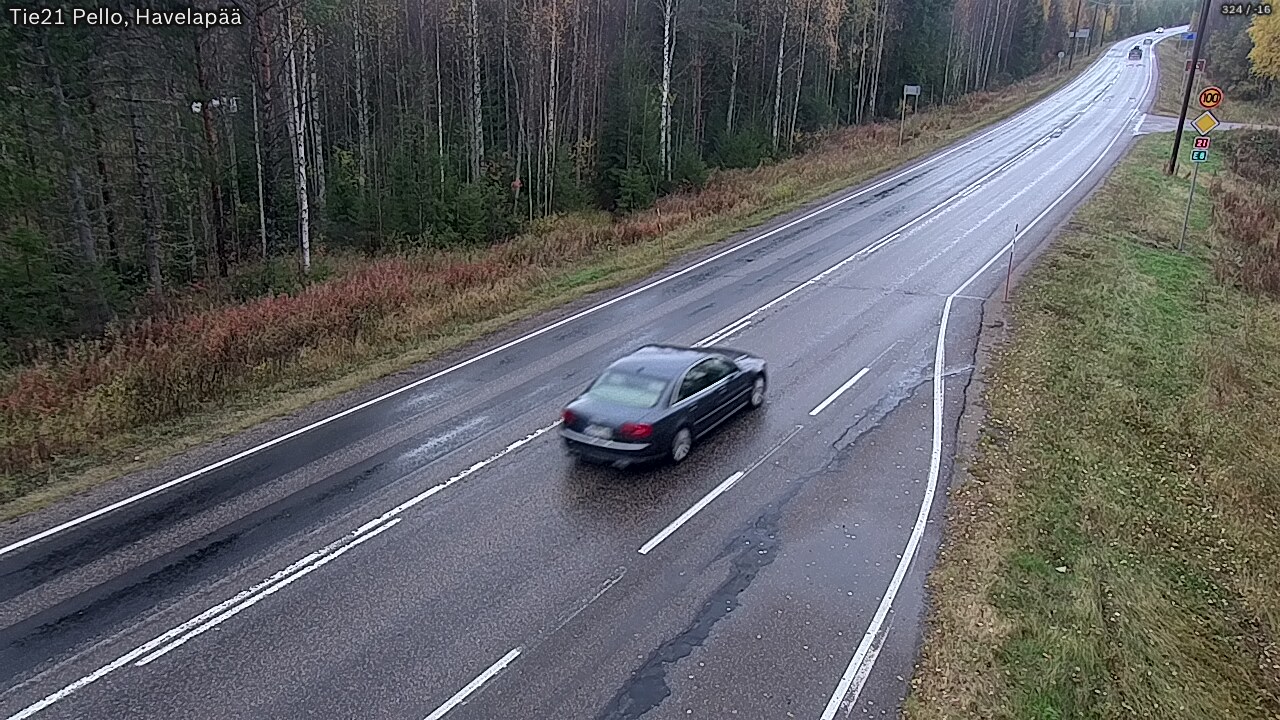 Kelikamerat Kuva Tie 21 Pello, Havelanpää, Pello, Lappi