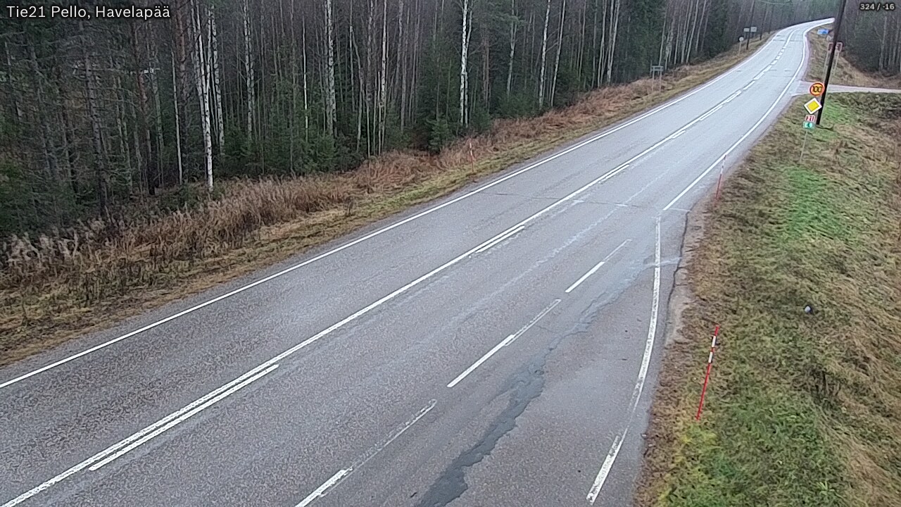 Kelikamerat Kuva Tie 21 Pello, Havelanpää, Pello, Lappi