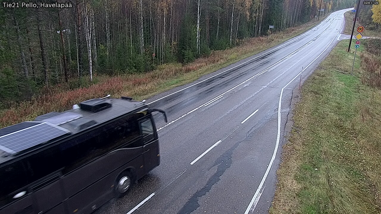 Kelikamerat Kuva Tie 21 Pello, Havelanpää, Pello, Lappi