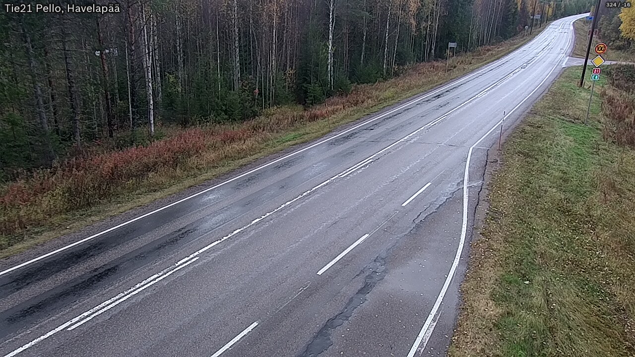 Kelikamerat Kuva Tie 21 Pello, Havelanpää, Pello, Lappi