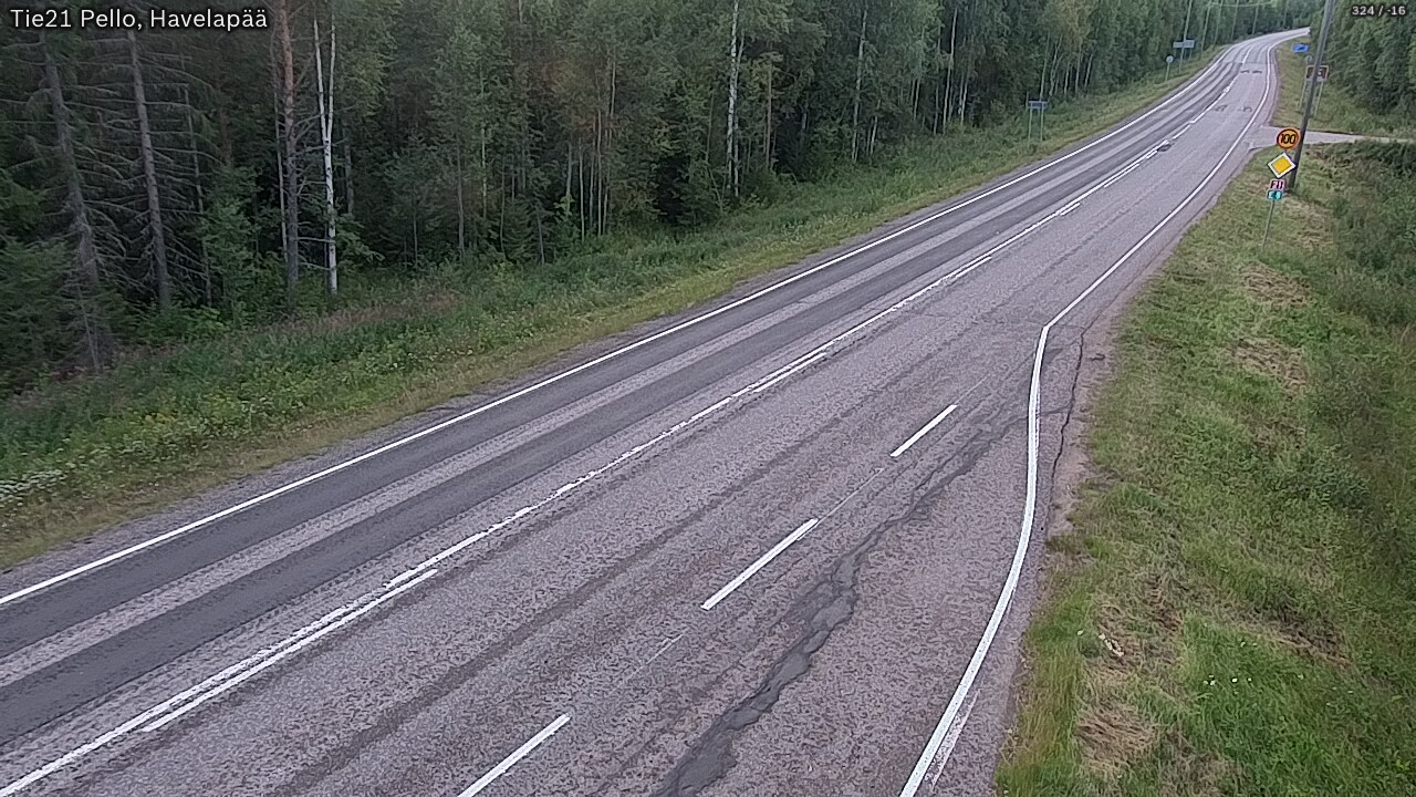 Kelikamerat Kuva Tie 21 Pello, Havelanpää, Pello, Lappi