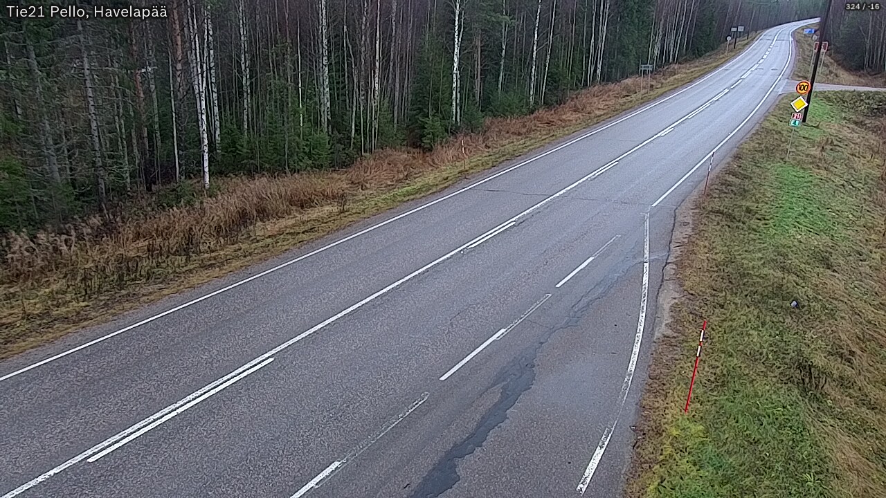 Kelikamerat Kuva Tie 21 Pello, Havelanpää, Pello, Lappi