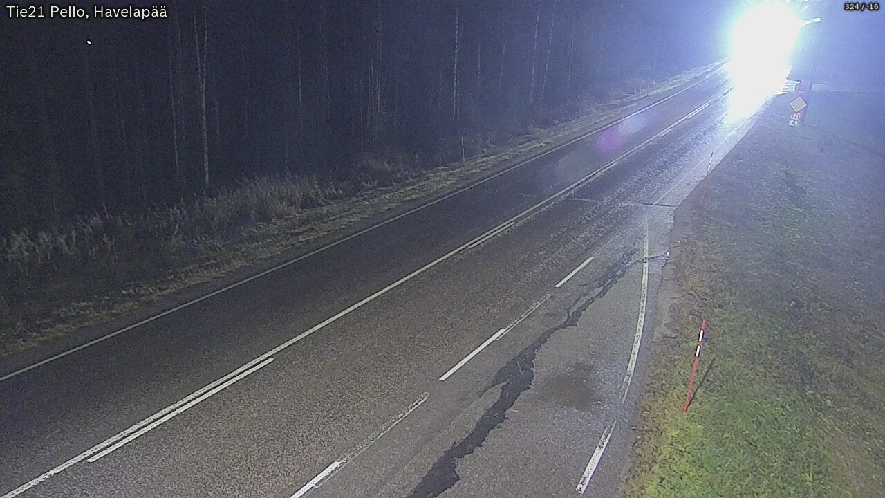 Kelikamerat Kuva Tie 21 Pello, Havelanpää, Pello, Lappi