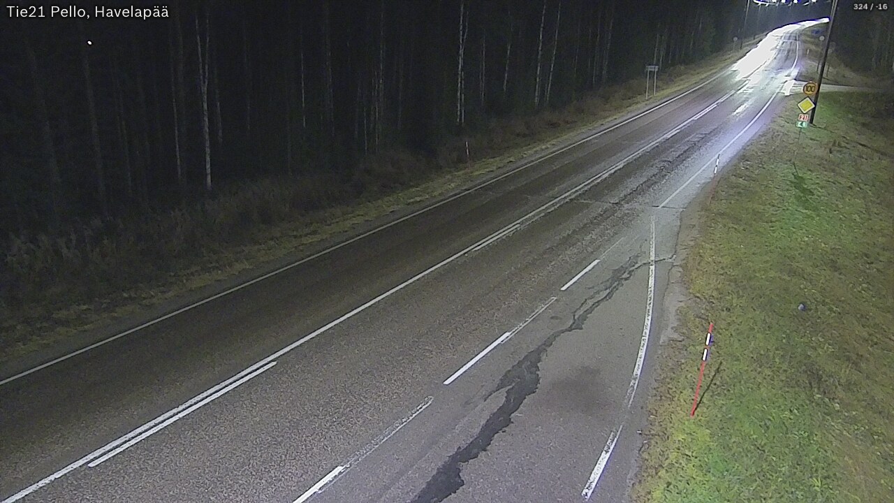 Kelikamerat Kuva Tie 21 Pello, Havelanpää, Pello, Lappi