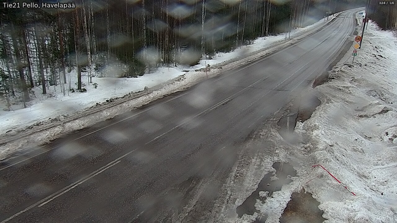 Kelikamerat Kuva Tie 21 Pello, Havelanpää, Pello, Lappi