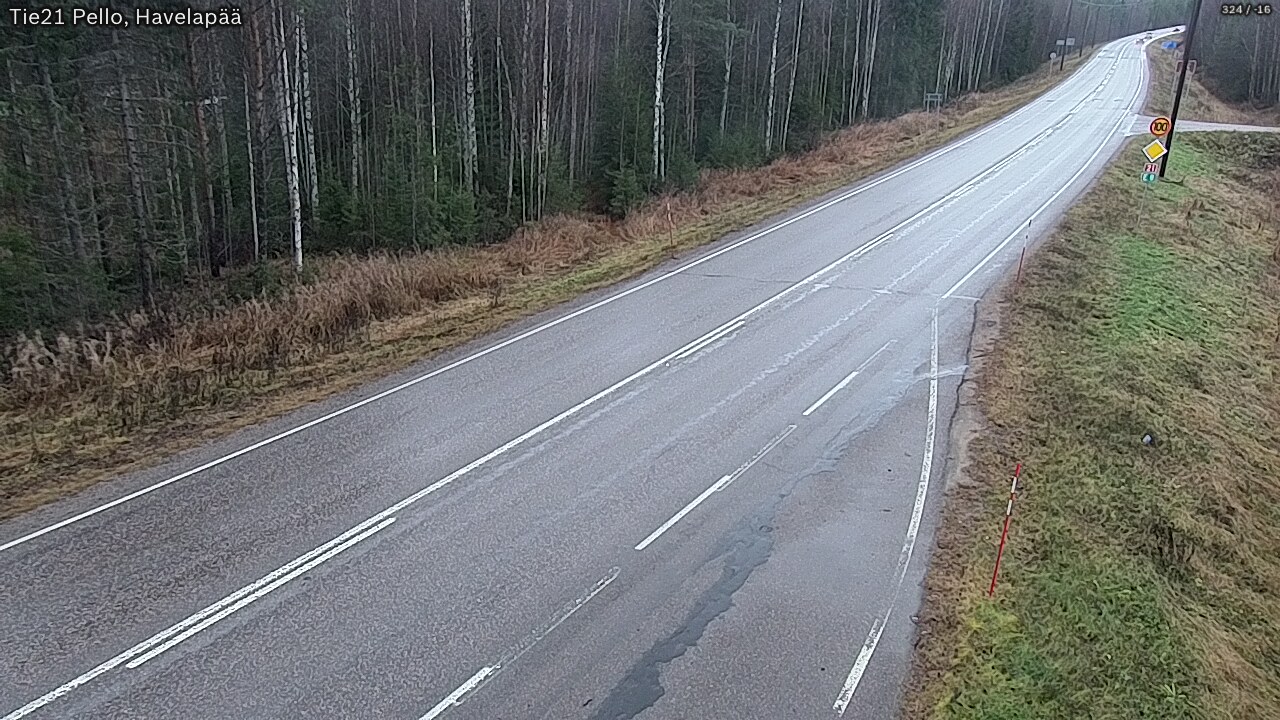 Kelikamerat Kuva Tie 21 Pello, Havelanpää, Pello, Lappi