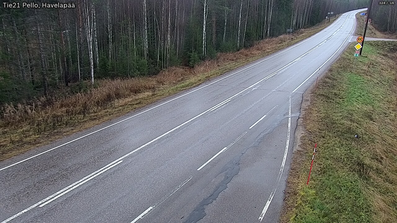 Kelikamerat Kuva Tie 21 Pello, Havelanpää, Pello, Lappi