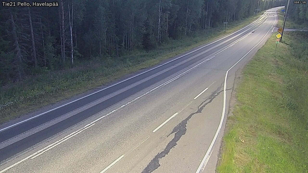 Kelikamerat Kuva Tie 21 Pello, Havelanpää, Pello, Lappi