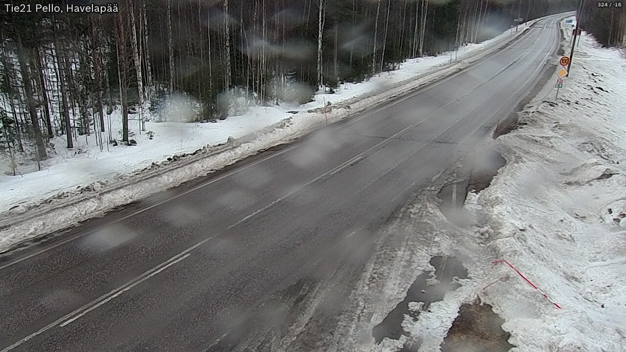 Kelikamerat Kuva Tie 21 Pello, Havelanpää, Pello, Lappi